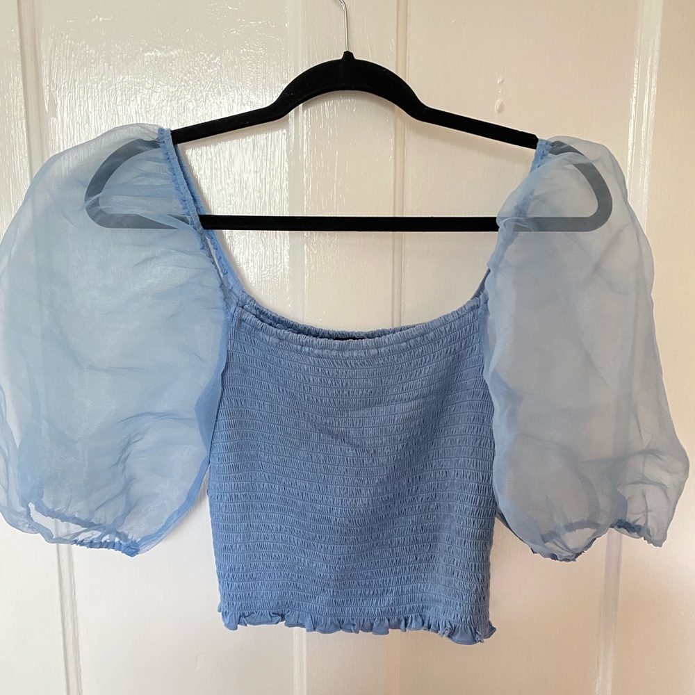 Forever 21 Puff Sleeve Top